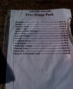 Wilklow's Free Range Pork